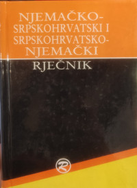 NJEMAČKO-SRPSKOHRVATSKI RJEČNIK