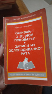 KAZIVANJE O JEDNOM POKOLJENJU  ZAPISI IZ OSLOBODILAČKOG RATA