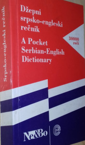 DŽEPNI SRPSKO-ENGLESKI REČNIK A POCKET SERBIAN-ENGLISH DICTIONARY